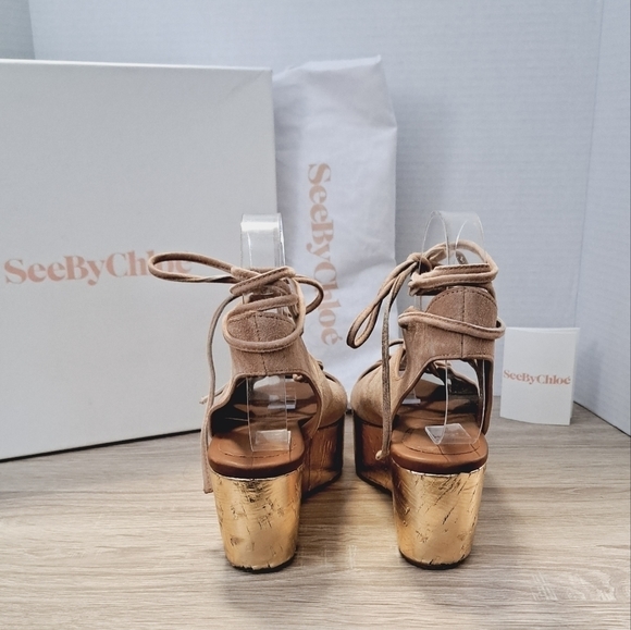 See By Chloé Wedge Sandal - Picture 3 of 11